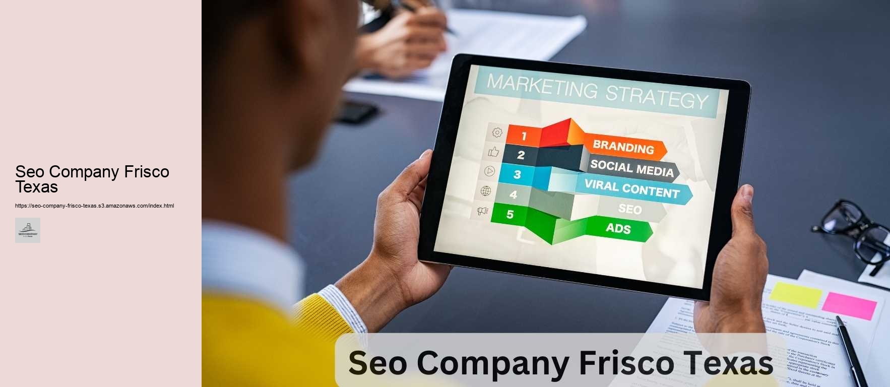 Seo Company Frisco Texas